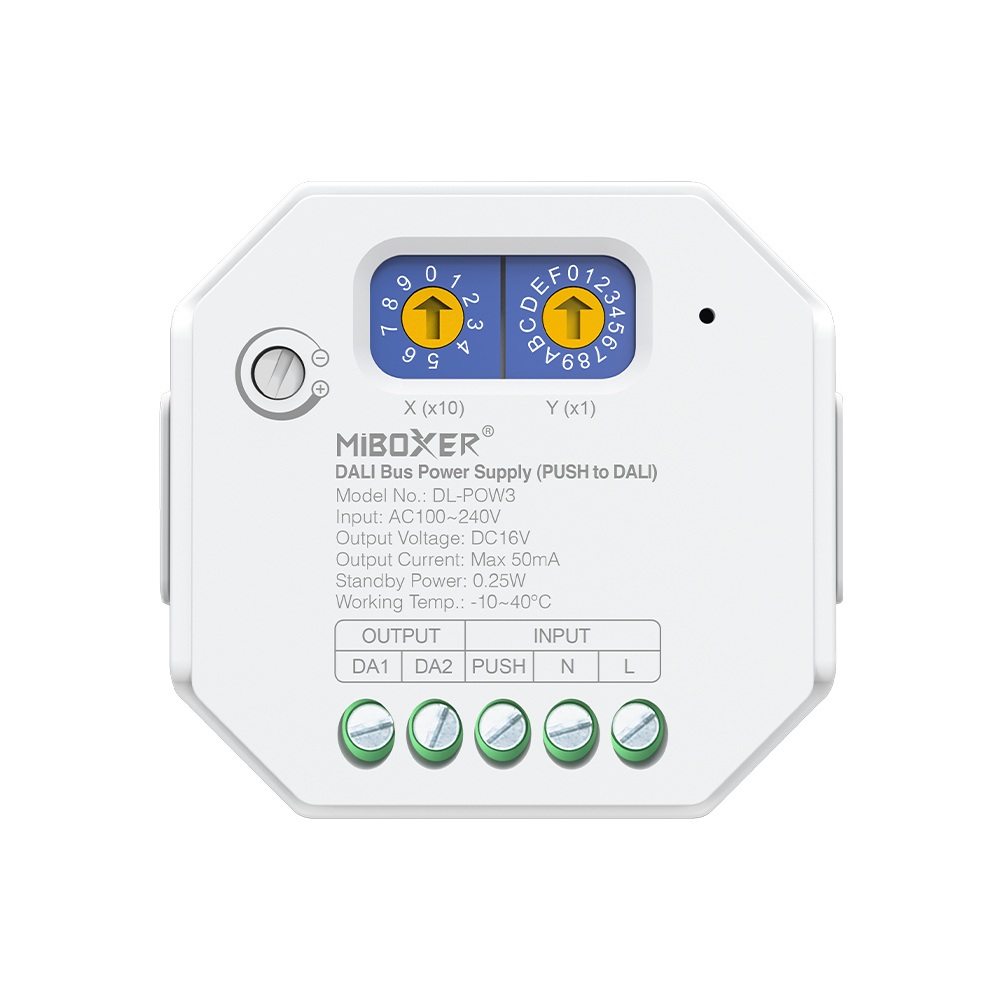 Synergy 21 LED DALI Bus-Stromversorgung (PUSH auf DALI) passend für Hutschiene *Milight/Miboxer*