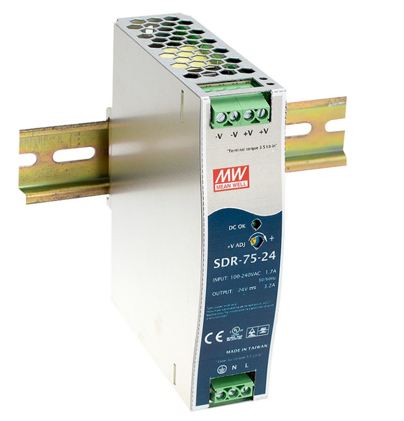MEAN WELL Netzteil - 12V  75W Hutschiene