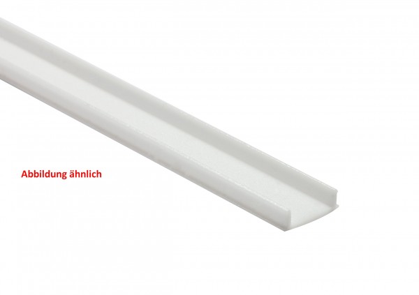 Synergy 21 LED U-Profil zub ALU008 PMMA semi clear-diffusor/cover ,Kunststoffabdeckung halbtranspare