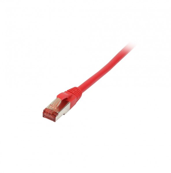 Patchkabel RJ45, CAT6 250Mhz, 7.5m rot, S-STP(S/FTP),TPE/LSZH(Superflex), Synergy 21,