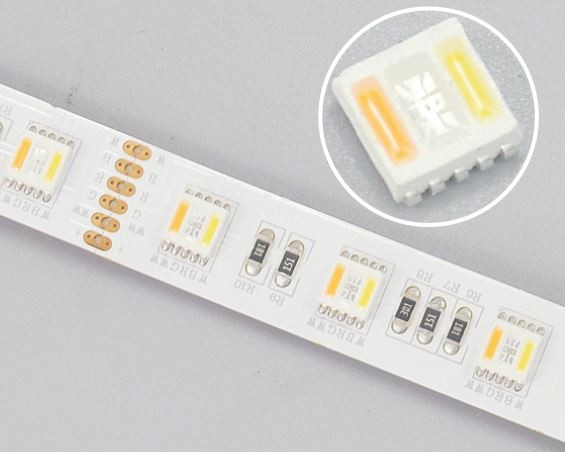 Synergy 21 LED Flex Strip 60 RGB DC24V + RGB-WW (RGB-CCT) one chip IP65