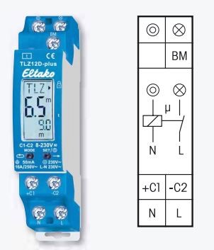 Eltako TLZ12D-plus Treppenlicht-Zeitschalter