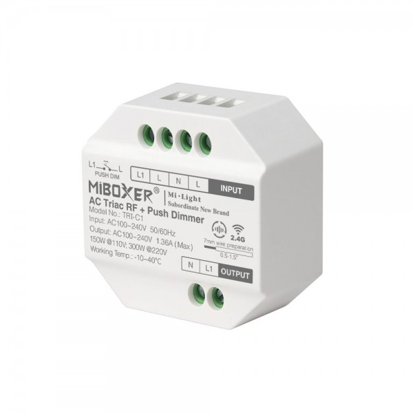 Synergy 21 LED Dimmer AC TRIAC RF+Push *Milight/Miboxer*