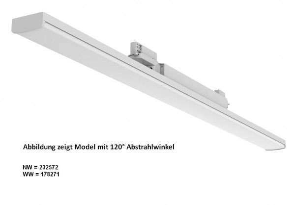 Synergy 21 LED Track-Serie für Stromschiene VLE-Serie 48W, 120°, nw, CRI&gt;90 Weiß