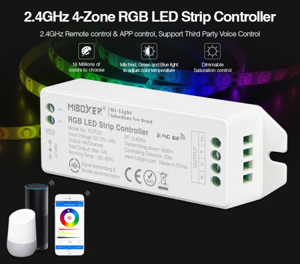 Synergy 21 LED Controller RGB DC12/24V *Milight/Miboxer*