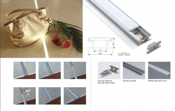 Synergy 21 LED U-Profil 200cm, ALU009