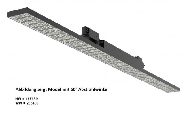 Synergy 21 LED Track-Serie für Stromschiene VLE-Serie 48W, 60°, nw, CRI&gt;90 B