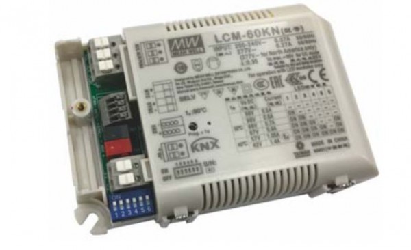 Mean Well Netzteil - CC Driver 500~1400mA ~60W KN (KNX)