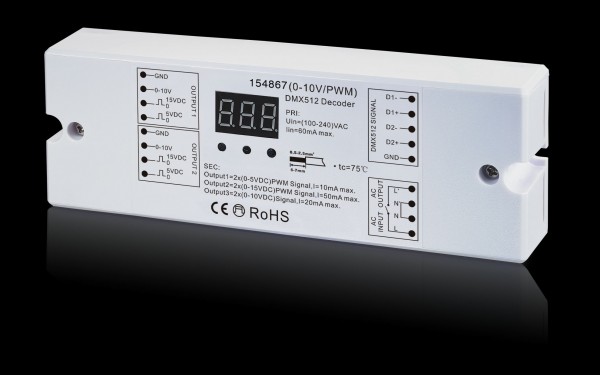 Synergy 21 LED Controller DMX 512 -&gt; 0-10V Steuerausgang