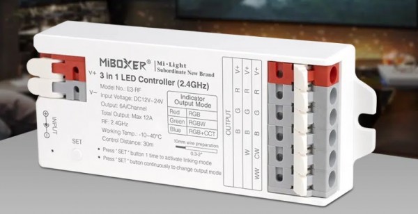 Synergy 21 LED Controller 3in1 (RGB/RGBW/RGB+CCT) 2,4GHz*Milight/Miboxer*